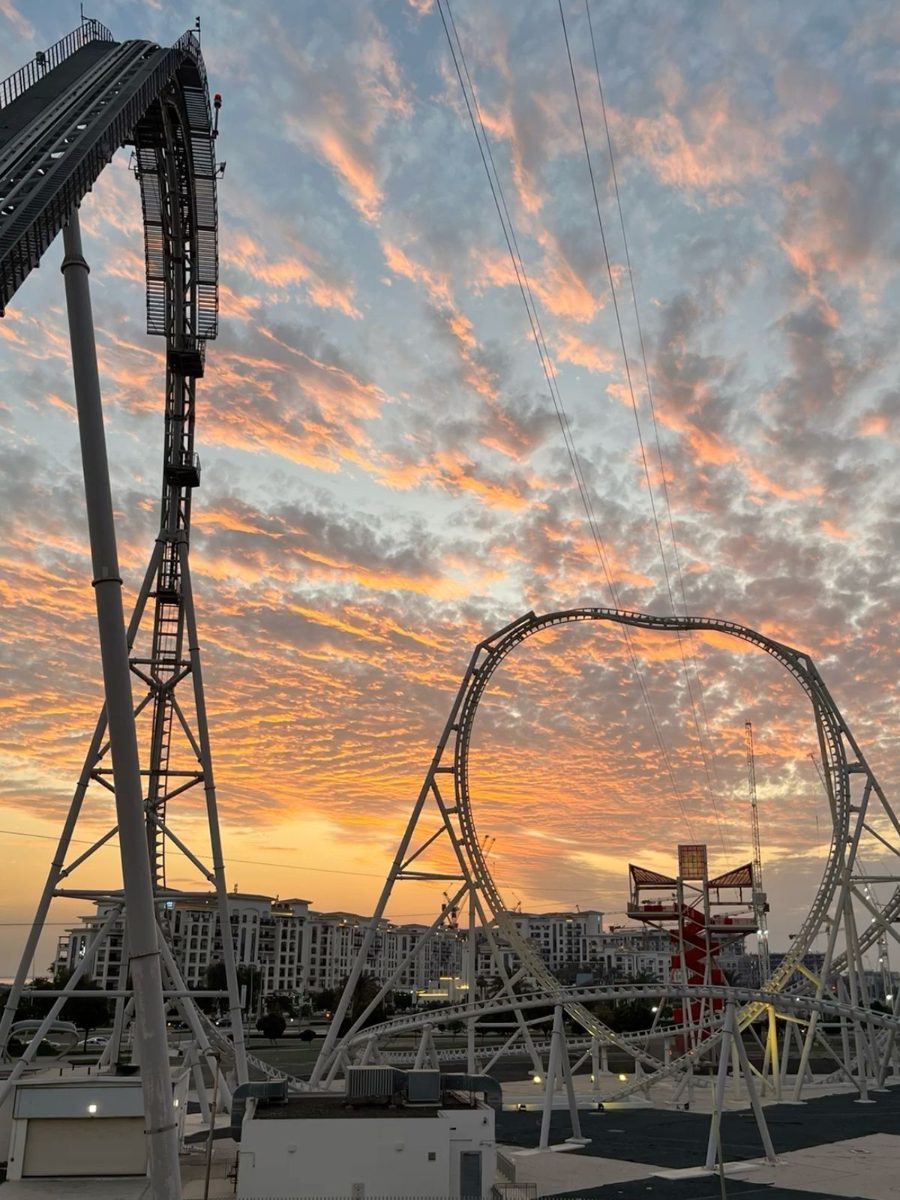 One of the wildest rollercoasters in the UAE. 🎢