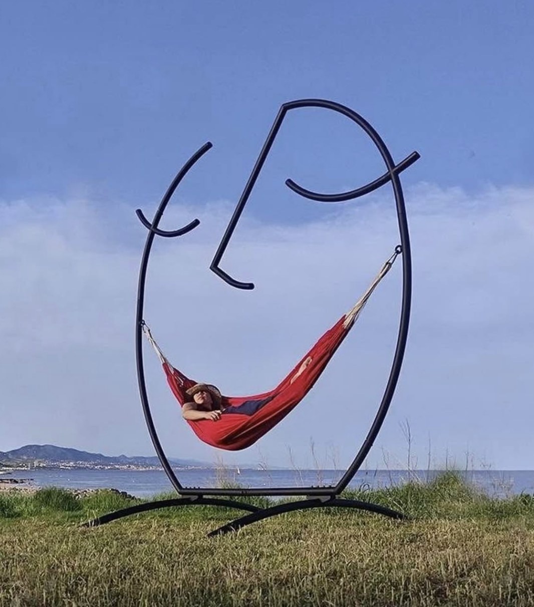 Smile art hammock