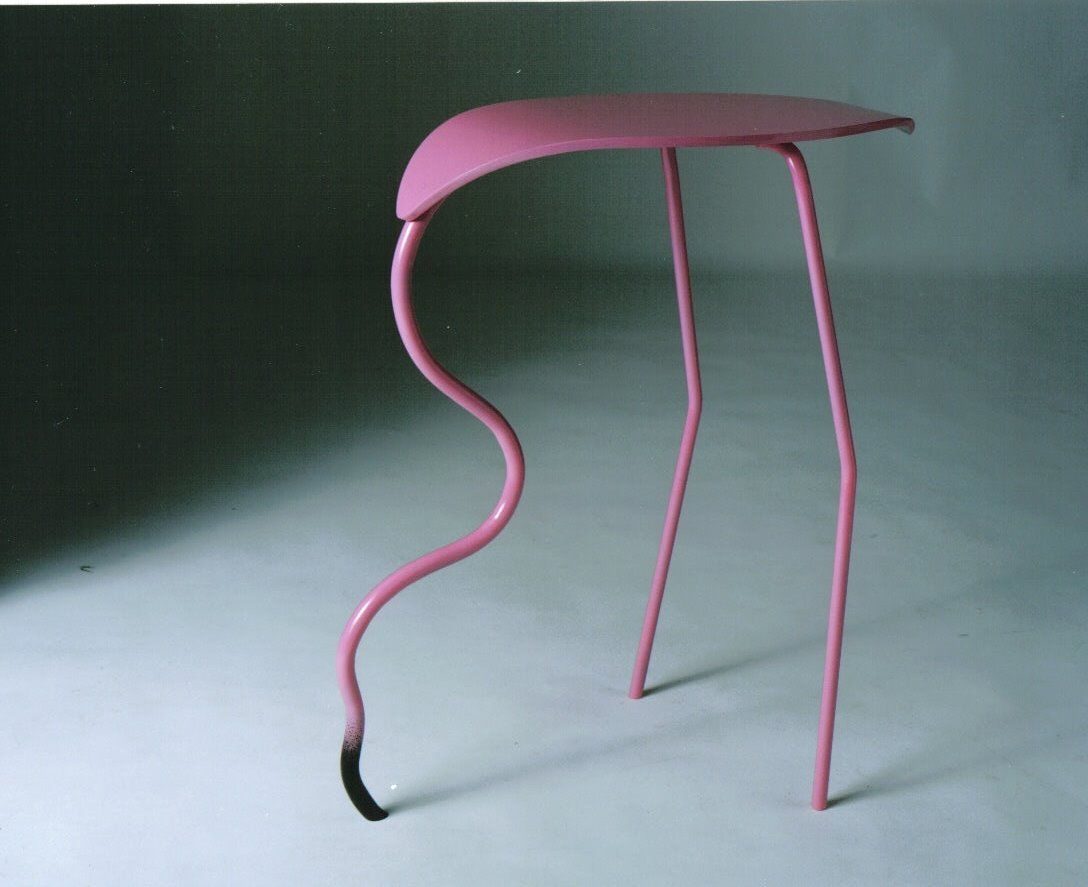 Flamingo stool