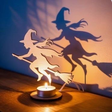 Tealight witch