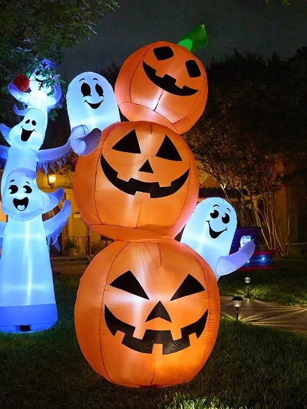 Halloween pumpkin inflatable