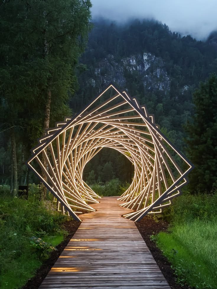 Walk of light, isn't it mesmerizing