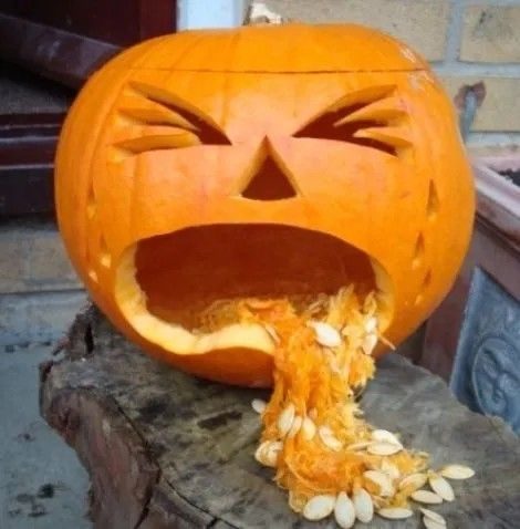 pumpkin carving idea ✨