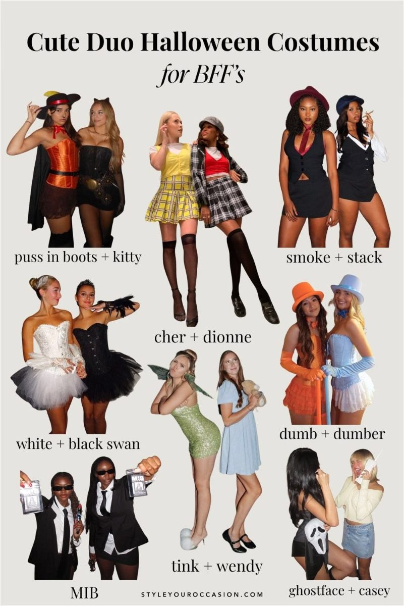 Halloween costume duos inspired by your favourite characters. 🕷️