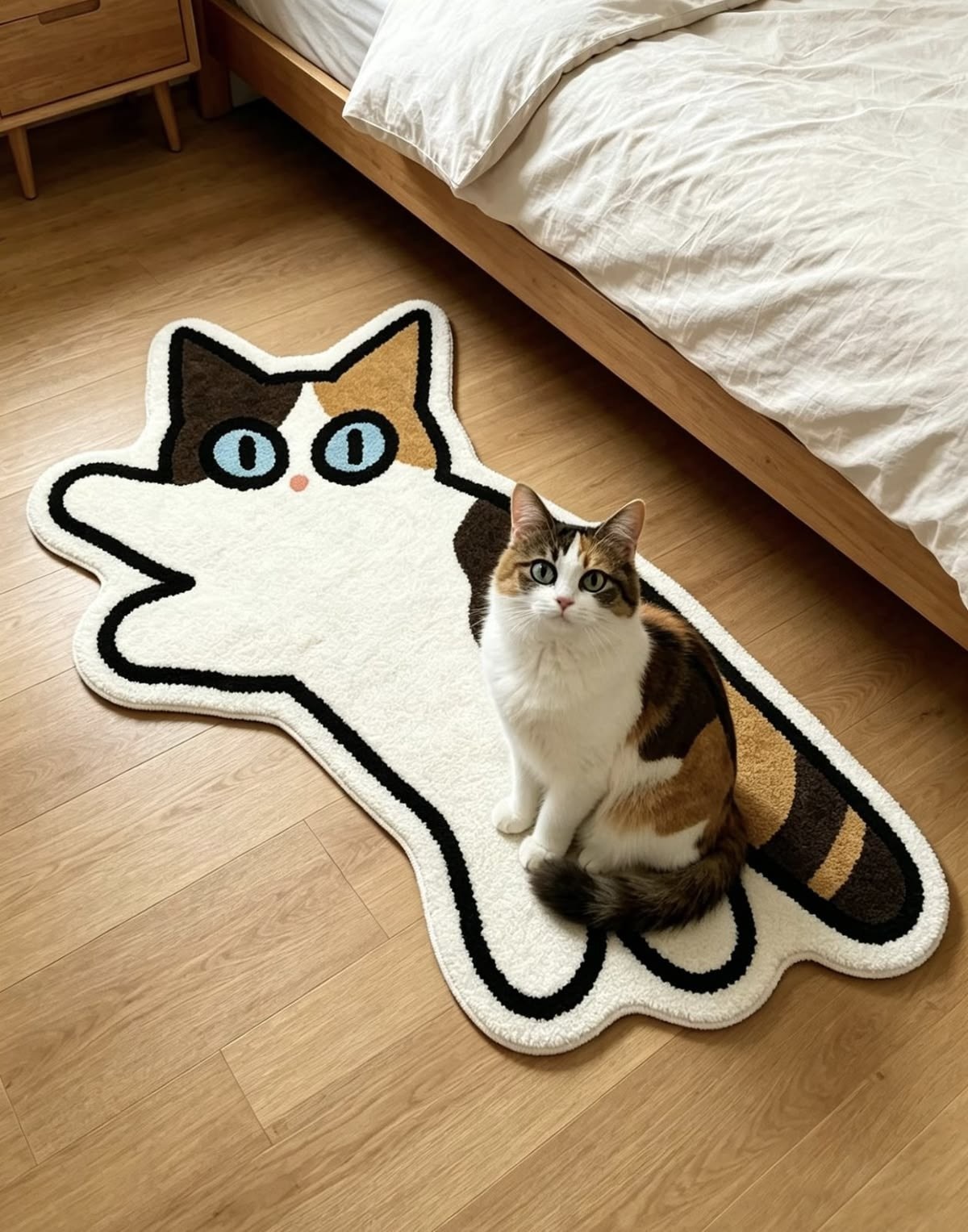 The BEST OF Cat needs a matching rug