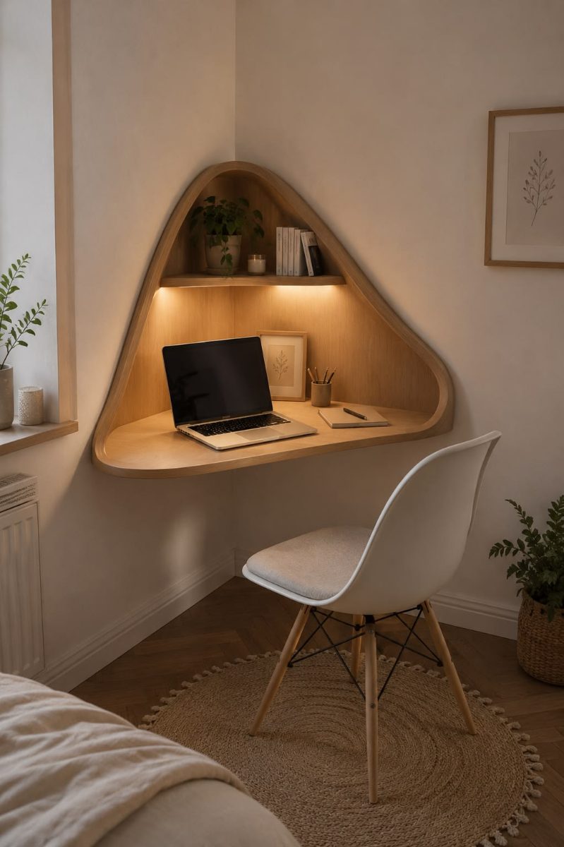 Little corner office space