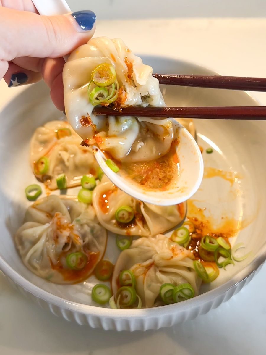 Soup dumplings: what’s your method for eating these without losing the soup?