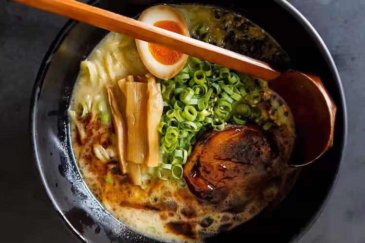 A bowl of ramen at Daikan